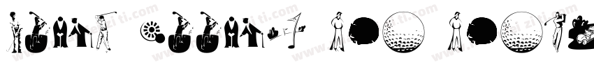 Golf Tools Med Mediu字体转换